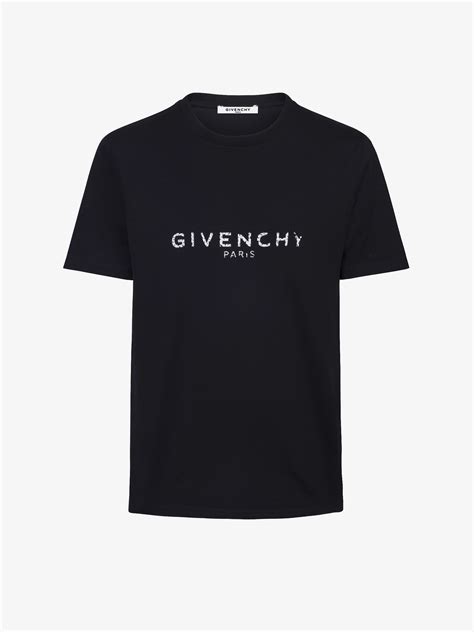 givenchy paris oversized iridescent tshirt|Givenchy t shirts on sale.